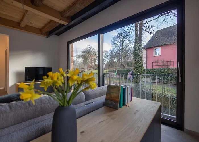 Apartamento Modernes Ferien- Und Messezimmer In Idyllischer Lage